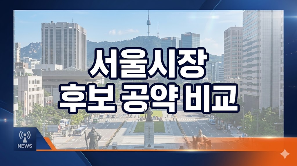 서울시장 공약비교