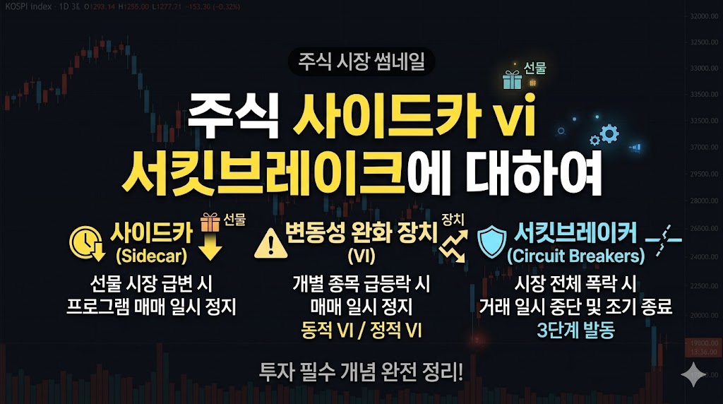 주식 사이드카 vi 서킷브레이크