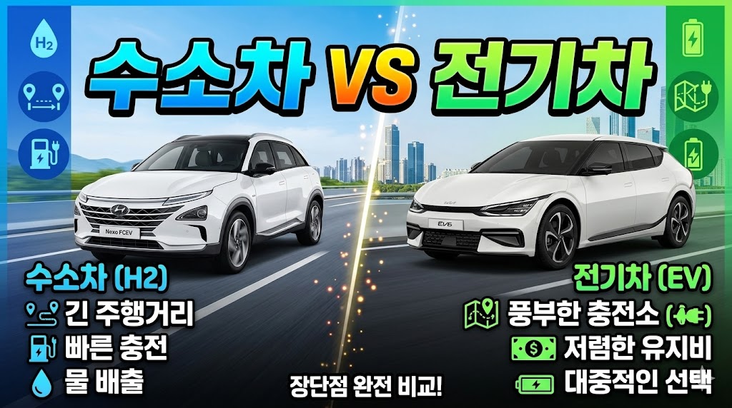 수소차와 전기차
